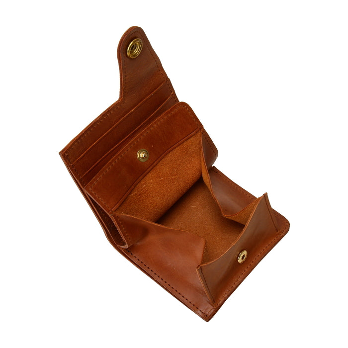 leathertone|姫路レザー/モストロ 2つ折りコンパクト財布