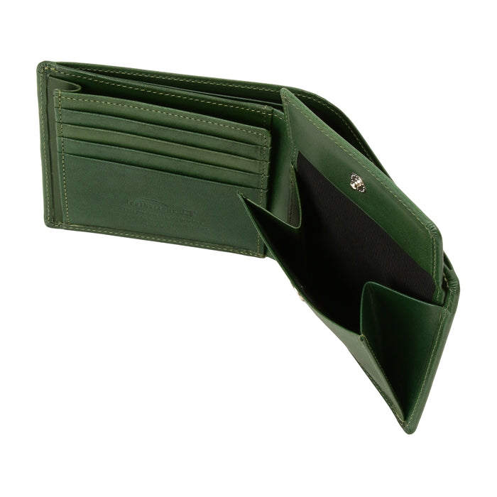 leathertone|栃木レザー べら付き2つ折り財布 日本製