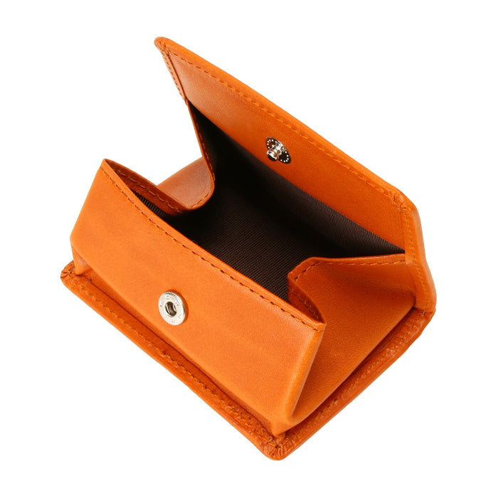 leathertone|栃木レザー カードポケット付きボックス小銭入れ  日本製