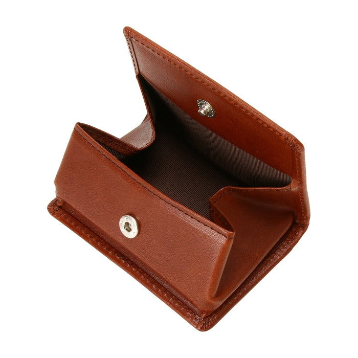 leathertone|栃木レザー カードポケット付きボックス小銭入れ 日本製