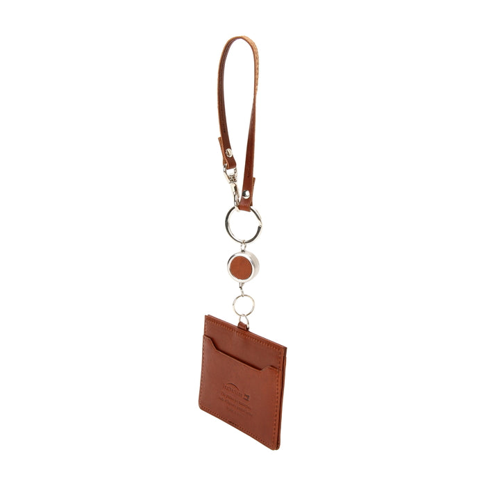 leathertone|栃木レザー リール付きパスケース 定期入れ IDケース 日本製