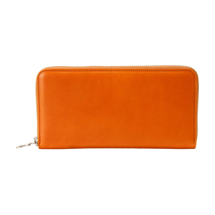 leathertone|栃木レザー ラウンドファスナー長財布 日本製