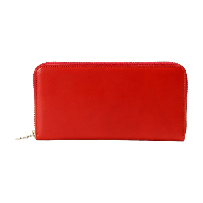 leathertone|栃木レザー ラウンドファスナー長財布 日本製