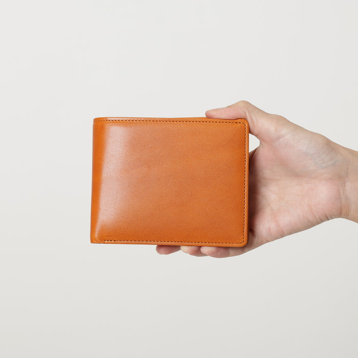 leathertone|栃木レザー L字ファスナー小銭入れ付き 2つ折り財布 日本製