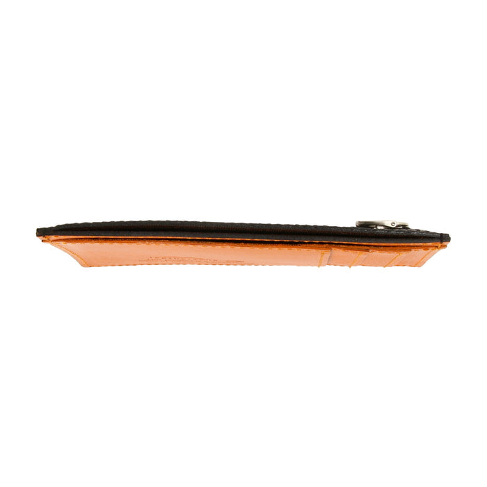 leathertone|栃木レザー グレンチェック型押し フラグメントケース 日本製