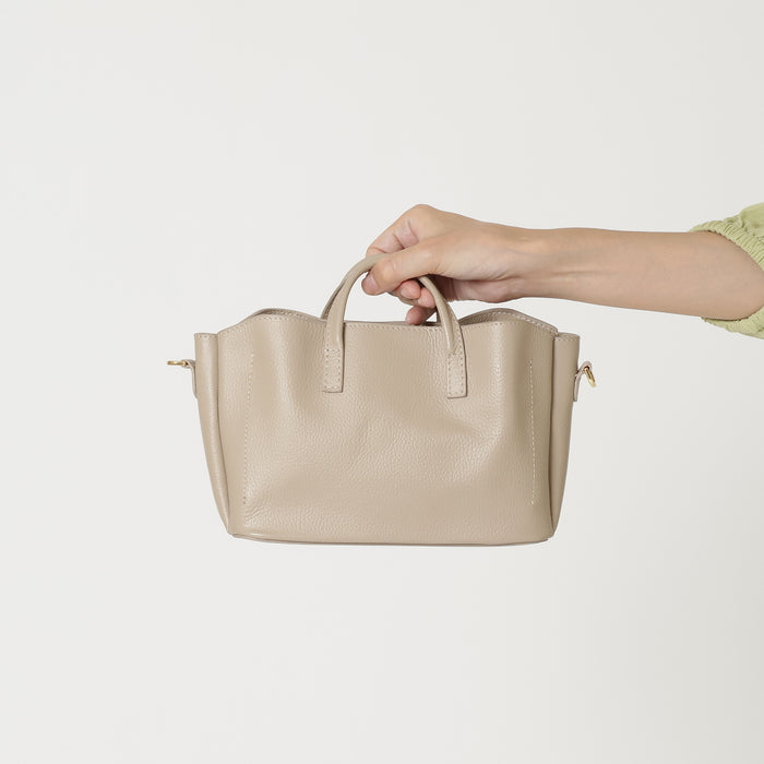 leathertone|ミニボストン ショルダーバッグ