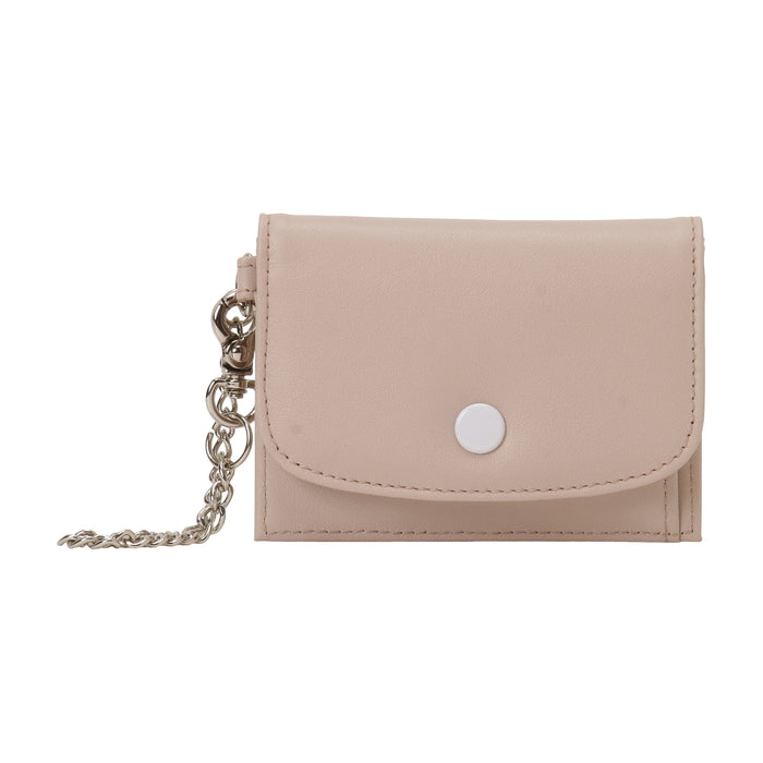 leathertone|チェーン付カードケース パスケース