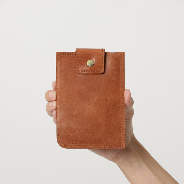 leathertone|姫路レザー/モストロ ネックショルダー付 フラグメントケース