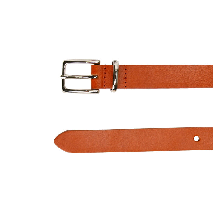 leathertone|栃木レザー サマーオイルベルト 20mm幅 金属ループ
