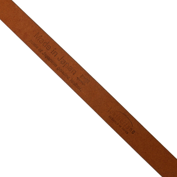 leathertone|栃木レザーサマーオイルベルト 25mm幅 Dかん付ギャリソンバックル