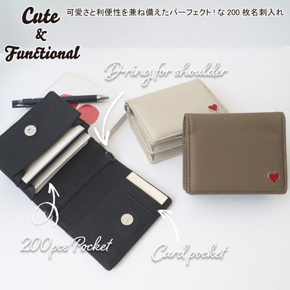leathertone｜天然石シリーズ　miniポーチ