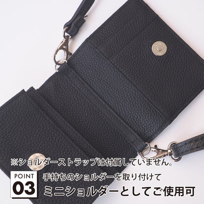 leathertone｜天然石シリーズ　miniポーチ