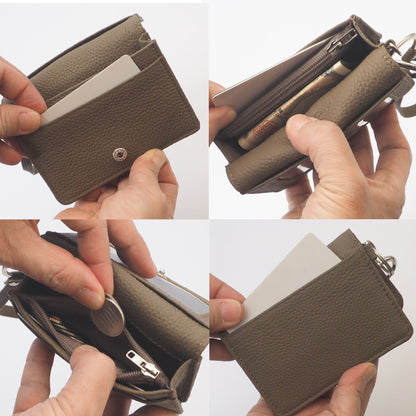 leathertone｜天然石シリーズ　コンパクト財布