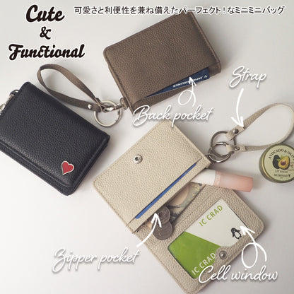 leathertone｜天然石シリーズ　コンパクト財布